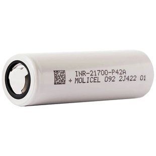 Molicel grade А 4200м&bull;Ач Акумулятор літій-іонний INR-21700-P42A FRT-28554 фото