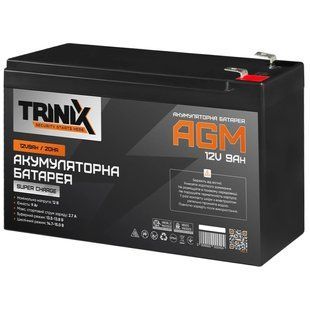TRINIX SUPER CHARGE 9А&bull;г 12В Свинцево-кислотна акумуляторна батарея FRT-94828 фото