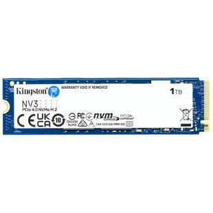 Kingston 1TB NV3 SSD M.2 2280 PCIe 4.0 NVMe Накопичувач FRT-60976 фото