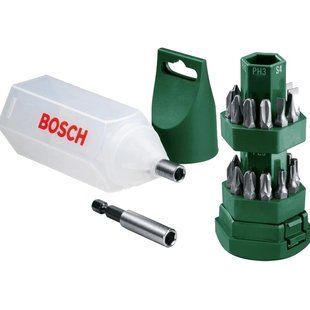 Bosch (2607019503) Набір біт 25 штук з тримачем FRT-34721 фото