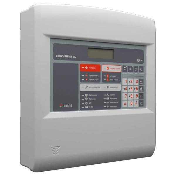 Tiras PRIME 8L Прилад приймально-контрольний пожежний Тірас FRT-35800 фото