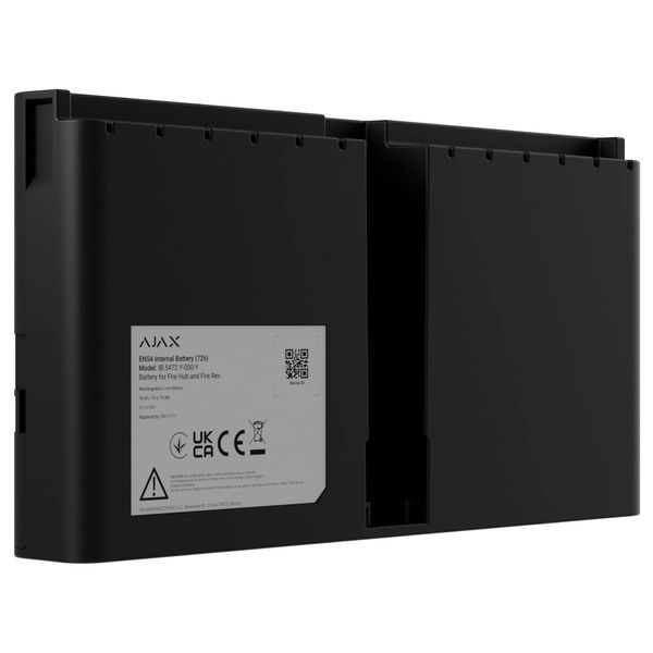 Ajax EN54 Internal Battery (72h) black для Fire Hub і Fire Rex Акумулятор FRT-71350 фото