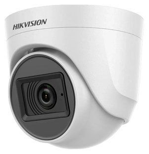 DS-2CE76H0T-ITPFS&nbsp;5МП (2.8мм) с микрофоном Turbo HD відеокамера Hikvision FRT-21763 фото