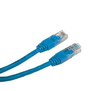 Патч-корд E-server UTP, 0.5 м, кат. 5e синій FRT-61201 фото