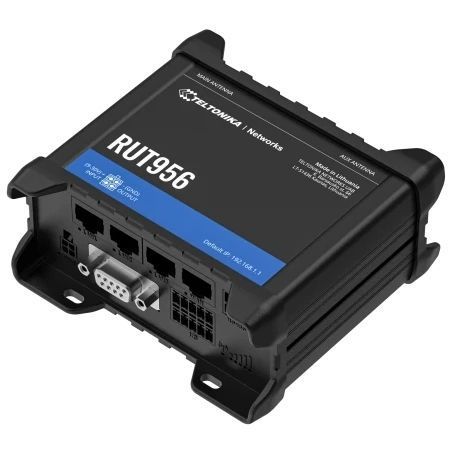 Teltonika RUT956 з 4G LTE, Wi-Fi, RS-232, RS-485 Промисловий стільниковий маршрутизатор FRT-64353 фото