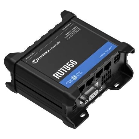 Teltonika RUT956 з 4G LTE, Wi-Fi, RS-232, RS-485 Промисловий стільниковий маршрутизатор FRT-64353 фото