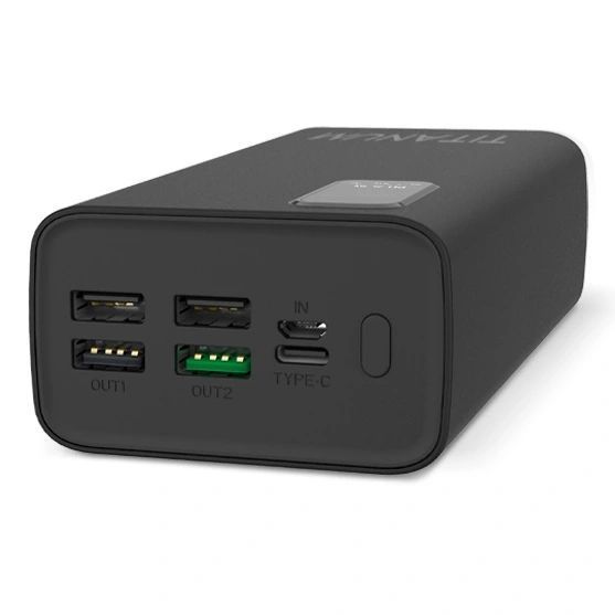 TITANUM 728S 30000mAh 22.5W Black Повербанк FRT-73227 фото