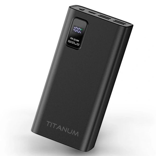 TITANUM 728S 30000mAh 22.5W Black Повербанк FRT-73227 фото