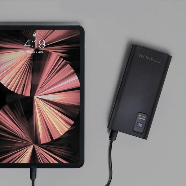 TITANUM 728S 30000mAh 22.5W Black Повербанк FRT-73227 фото