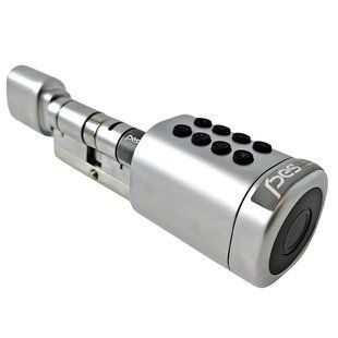 PES Cylinder Silver 35x35 мм кодовий смарт-циліндр&nbsp;для замка FRT-35532 фото