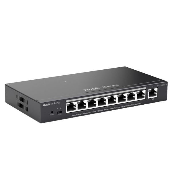 Ruijie RG-ES209GC-P POE Комутатор 9 портів керований FRT-65492 фото