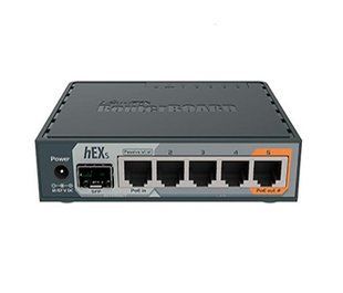 MikroTik hEX S (RB760iGS) 5-портовий Маршрутизатор FRT-44351 фото