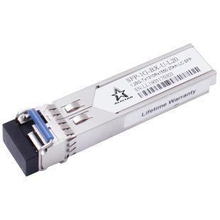ALISTAR SFP-1G-BX-U-L20 SFP 1G 1SM WDM LC 20KM TX1310/RX1550nm DDM Модуль FRT-10341 фото