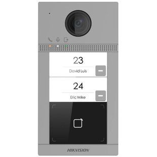 DS-KV8213-WME1(C) Surface/Europe BV Wi-Fi Mifare IP65, IK08 Виклична панель Hikvision FRT-10742 фото