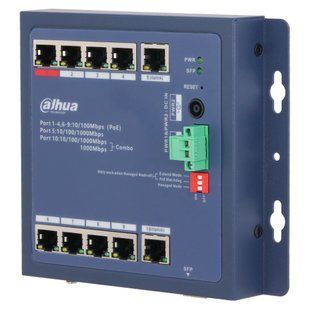 Dahua DH-CHS4110-8ET-90-F PoE Комутатор 9 портів керований FRT-44364 фото