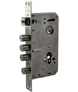 Корпус 3-ригельного замка PES 60х68 з круглими ригелями FRT-96010 фото
