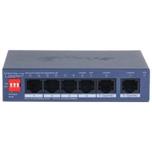 Dahua DH-CS4006-4ET2GT-36 PoE Комутатор 4 порти керований FRT-34397 фото