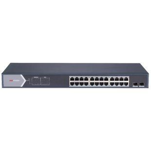 Hikvision DS-3E1526P-SI PoE Комутатор 24 порти керований FRT-00044 фото