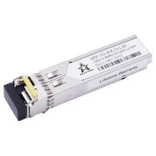 ALISTAR SFP-1G-BX-D-L20 SFP 1G 1SM WDM LC 20KM TX1550/RX1310nm DDM Модуль FRT-87139 фото