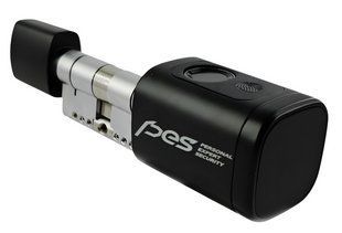 PES Cylinder 3 з клавіатурою та сканером відбитків пальця чорний 75 мм 30x45Т FRT-44373 фото