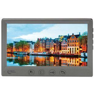 Light Vision AMSTERDAM FHD GRAY Відеодомофон FRT-58361 фото