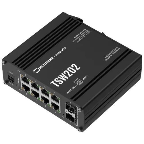 Teltonika TSW202 PoE+ Комутатор 8 портів керований FRT-75580 фото