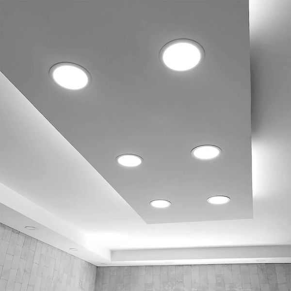 VIDEX 26W 5000K 220V LED світильник Back круглий FRT-90040 фото