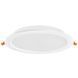 VIDEX 26W 5000K 220V LED світильник Back круглий FRT-90040 фото 1