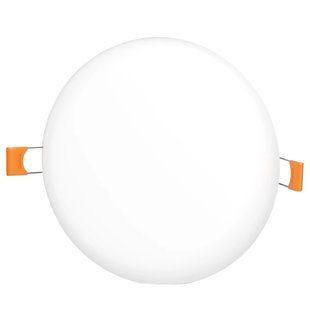 VIDEX 24W 4100K 220V LED світильник безрамний круглий FRT-70722 фото
