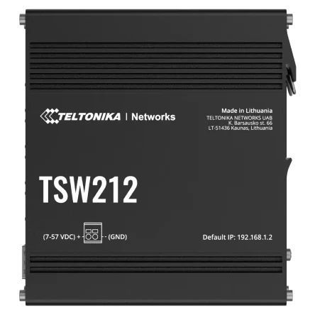 Teltonika TSW212 Комутатор 8 портів керований FRT-83669 фото