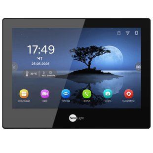 Neolight ALPHA Hybrid black Відеодомофон FRT-49234 фото