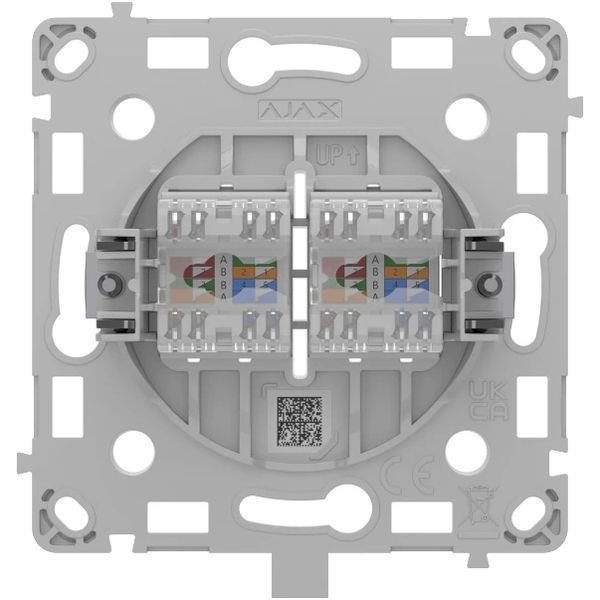 Ajax OutletCore (LAN) white Механізм інтернет розетки FRT-22606 фото