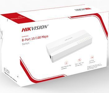 Hikvision DS-3E0108D-E Комутатор 8 портів некерований FRT-32346 фото