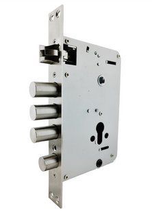 Корпус 3-ригельного замка PES 7068 з круглими ригелями FRT-88511 фото