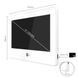 MEZZO Hybrid Black Відеодомофон NeoLight FRT-45416 фото 2