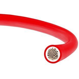 H1Z2Z2-K 1x 6 червоний (NKK) бухта 100 м Кабель для сонячних панелей FRT-53310 фото