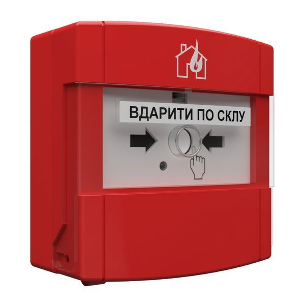 Tiras DETECTO MNL100 адресний ручний пожежний сповіщувач Тірас FRT-15013 фото