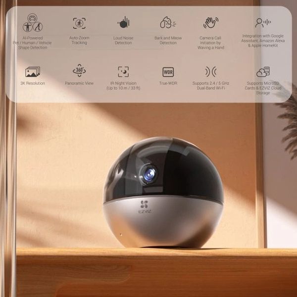 E6 (5W2F,4mm cs-e6) Wi-Fi IP відеокамера Ezviz FRT-43586 фото