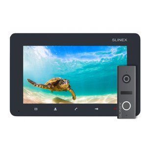 Slinex SM-07M Graphite + ML-17HD Graphite Комплект відеодомофона FRT-81439 фото