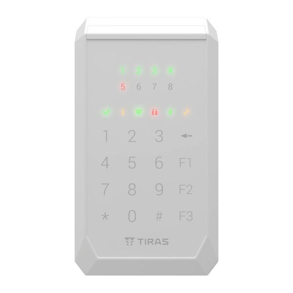 Tiras K-PAD8&nbsp;(white) Клавіатура&nbsp; FRT-73173 фото