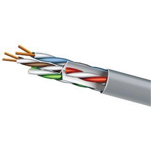Cat.6 U/UTP 4х2х23 AWG (72569) бухта 305м. Кабель вита пара ЗЗКМ (UTP мідь внутрішній) FRT-60546 фото