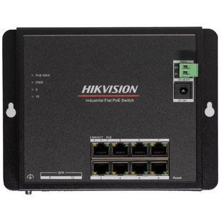Hikvision DS-3T1510P-SI-FLT/No Power unit (без блока живлення) Комутатор 8 портів керований FRT-11605 фото