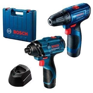 Bosch Professional GSR 120-LI + GDR 120-LI (06019G8023) Набір інструментів FRT-99498 фото