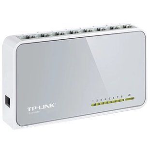 TP-LINK TL-SF1008D 8-портовий 10/100 Мбіт/с настільний комутатор FRT-78307 фото