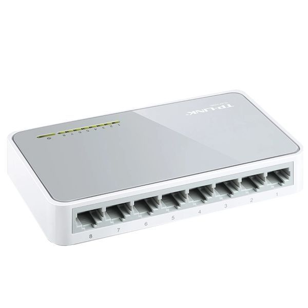 TP-LINK TL-SF1008D 8-портовий 10/100 Мбіт/с настільний комутатор FRT-78307 фото