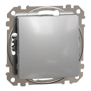 Schneider Electric SDD113101 Sedna Design & Elements 1-клавишный алюминий Вимикач FRT-17499 фото