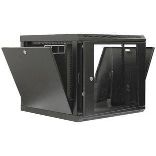 19" 9U 600x600x507мм акрилове скло чорна Шафа FRT-58658 фото