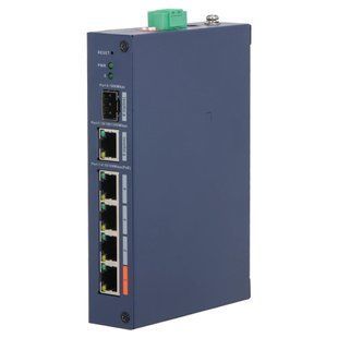 Dahua DH-CHS4106-4ET-60 PoE Комутатор 4 порти керований FRT-67837 фото