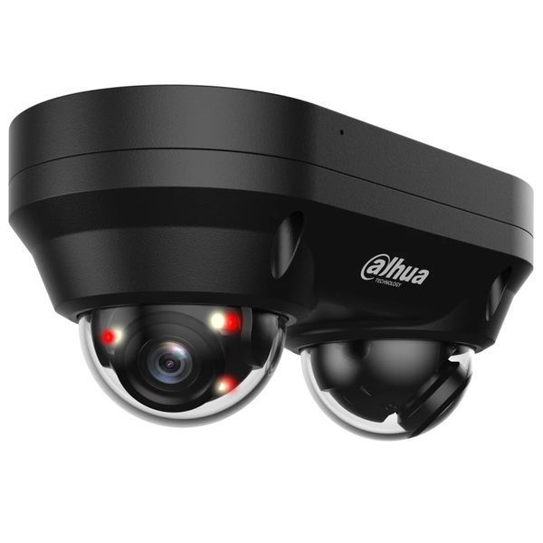 DH-IPC-HDBW2449F-AS-E2-IL-Black 2x4МП IP відеокамера Dahua FRT-40437 фото