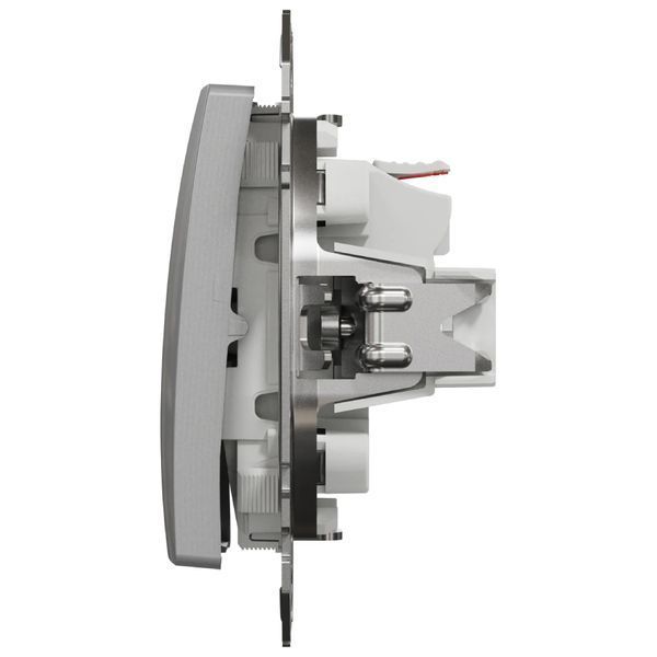 Schneider Electric SDD113101 Sedna Design & Elements 1-клавишный алюминий Вимикач FRT-17499 фото